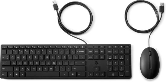 HP Wired Desktop 320MK Keyboard & Mouse