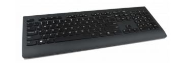 Lenovo Keyboard - Wireless Connectivity - USB Interface - English (US) - Black