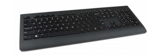 Lenovo Keyboard - Wireless Connectivity - USB Interface - English (US) - Black