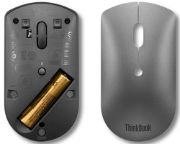 Lenovo Mouse - Bluetooth - Optical - 3 Button(s) - Iron Grey