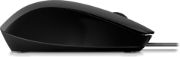 HP 150 Mouse - USB Type A - Optical - Black