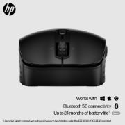 HP 420 Mouse - Bluetooth - Multi Surface - 6 Programmable Button(s) - Black