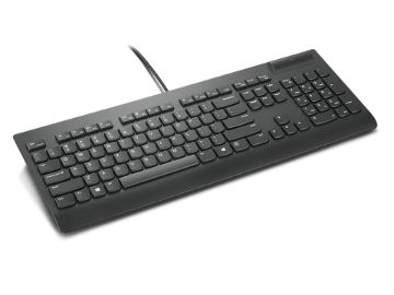 Lenovo Keyboard - Cable Connectivity - USB Interface - English (US) - Black