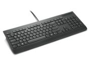 Lenovo Keyboard - Cable Connectivity - USB Interface - English (US) - Black
