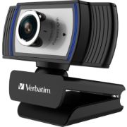 Verbatim Webcam - 2 Megapixel - 30 fps - Black, Silver - USB 2.0