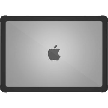 STM Goods Dux Case for Apple MacBook Pro - Textured Rubber Feet - Black, Transparent