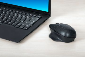 Targus ErgoFlip AMB586GL Mid Size Mouse - Bluetooth - BlueTrace - 6 Button(s) - Black