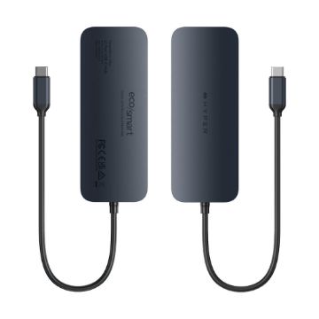 Targus HyperDrive HD4006GL USB Type C Docking Station - Memory Card Reader - SD - Midnight Blue