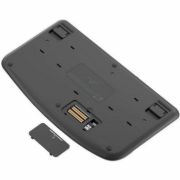 Logitech Wave Keys Keyboard - Wireless Connectivity - USB Interface - English - Graphite