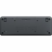 Logitech K250 Keyboard - Wireless Connectivity - English - Graphite