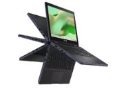 Asus Chromebook CR1 - 12.2'' Wuxga Glare Touch w/Gorilla Glass/ Flip/ Stylus / Intel N100/ 8GB DDR5/ 32G/ Rugged/Wifi6E/ Dual camera/Mineral grey-IMR/1YR