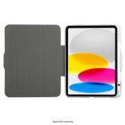 Targus VersaVu THD936GL Carrying Case (Folio) for 27.7 cm (10.9") Apple iPad (10th Generation), iPad (2022) Tablet - Clear